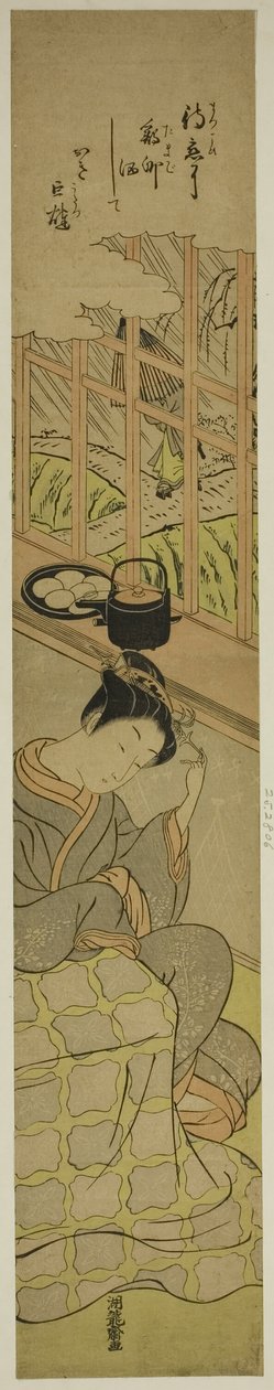 Aspettando il suo amante da Isoda Koryusai