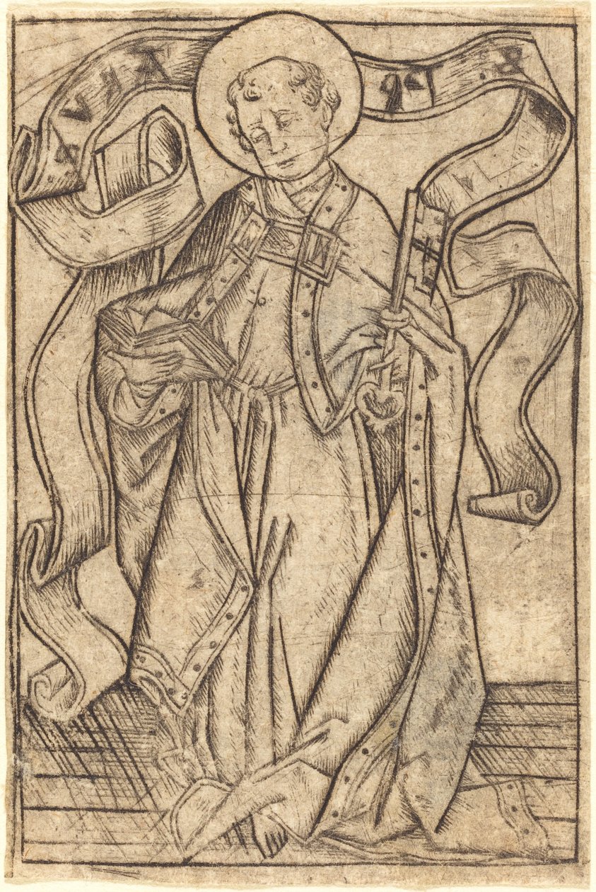 San Pietro, c. 1465 da Israhel van Meckenem