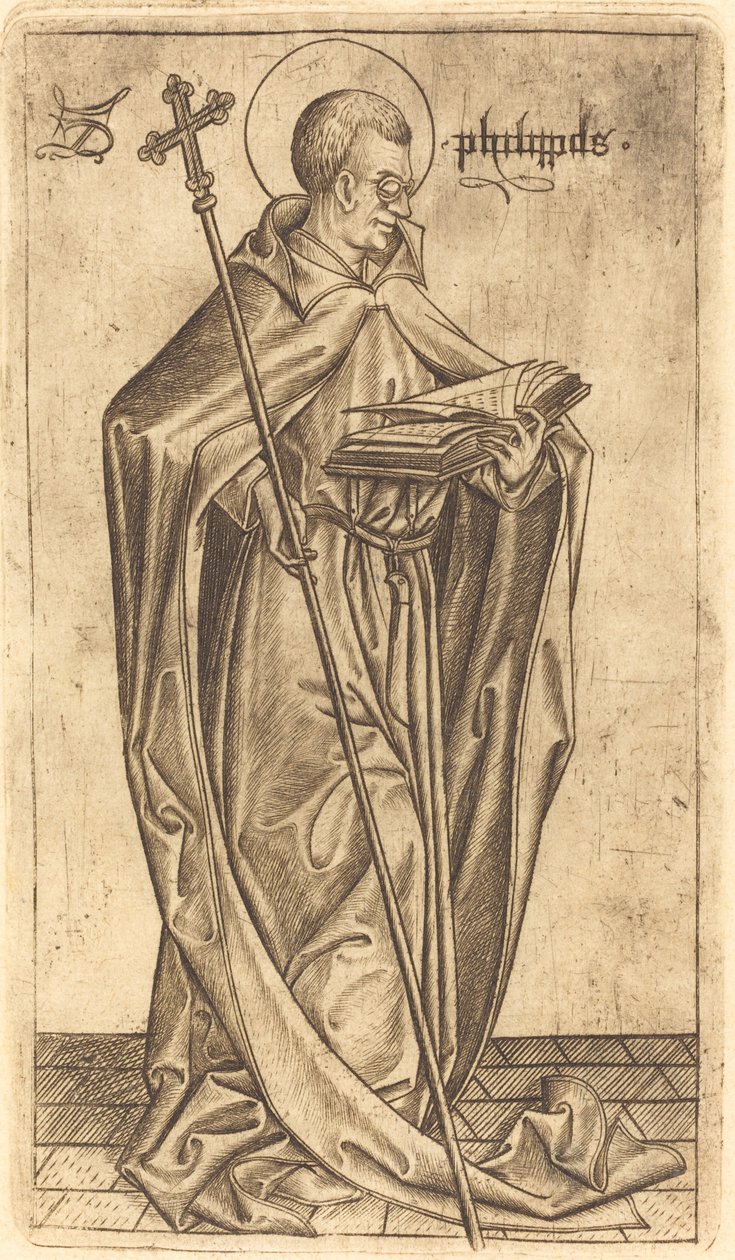 San Filippo da Israhel van Meckenem after Master E.S.