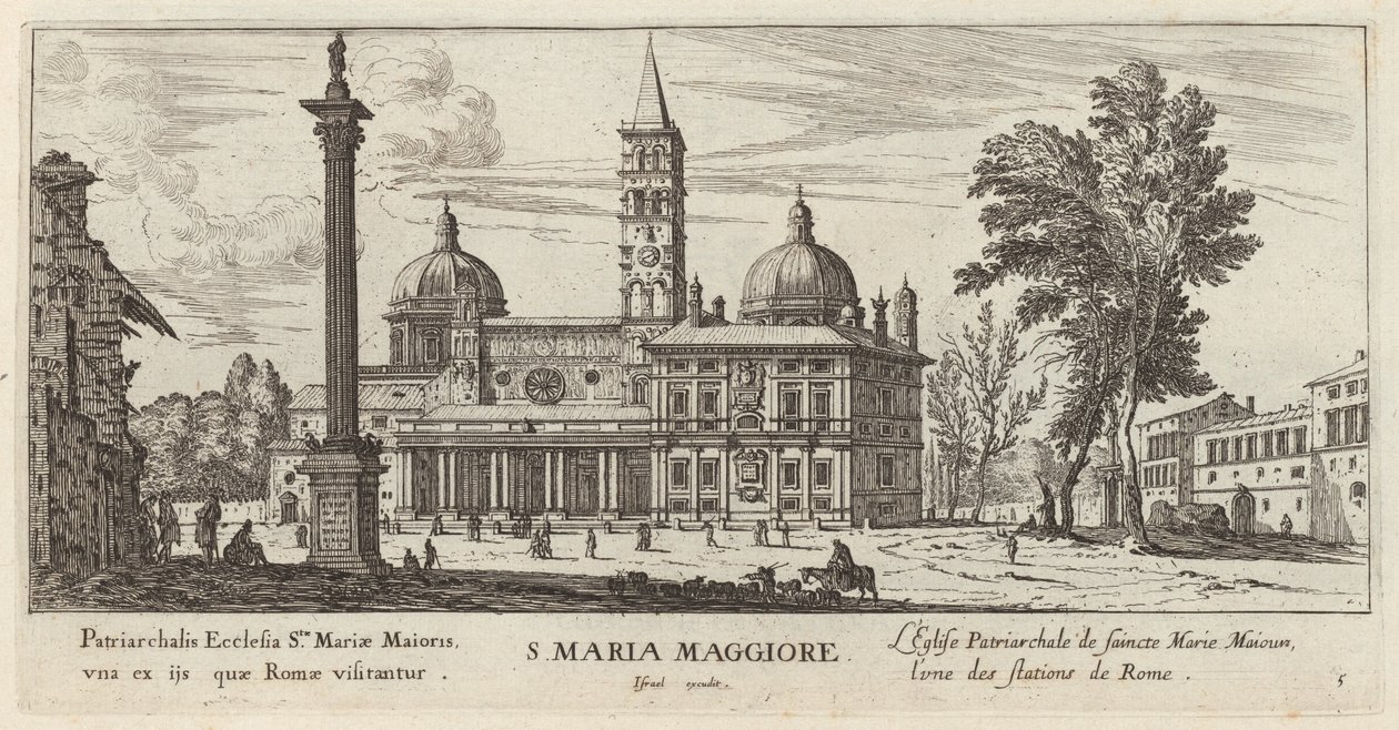 Santa Maria Maggiore da Israël Silvestre
