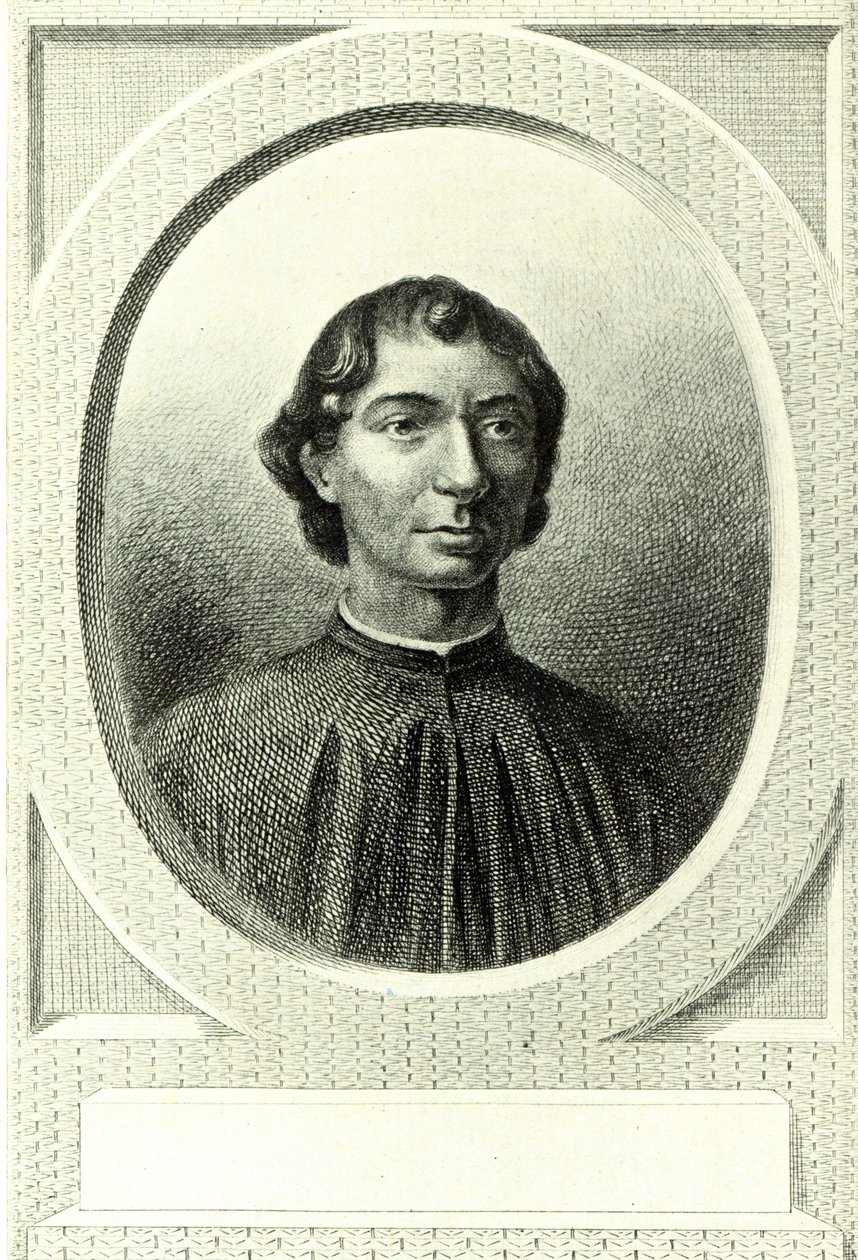 Ritratto di Niccolò Machiavelli (1469-1527) da Italian School