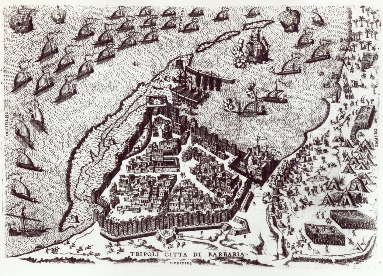Tripoli, c.1550 da Italian School