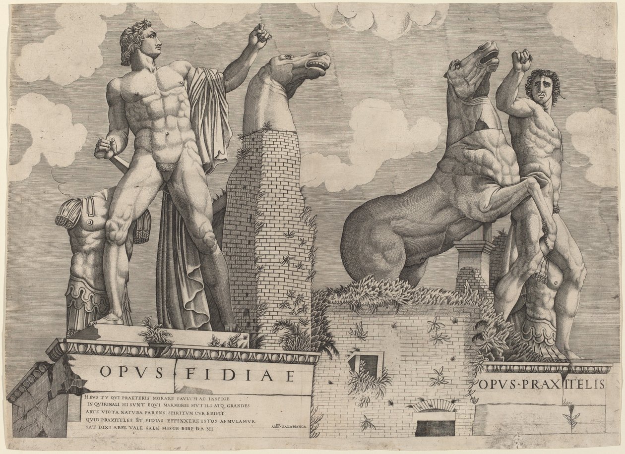 Opus Filiae... Opus Praxitelis da Italian 16th Century
