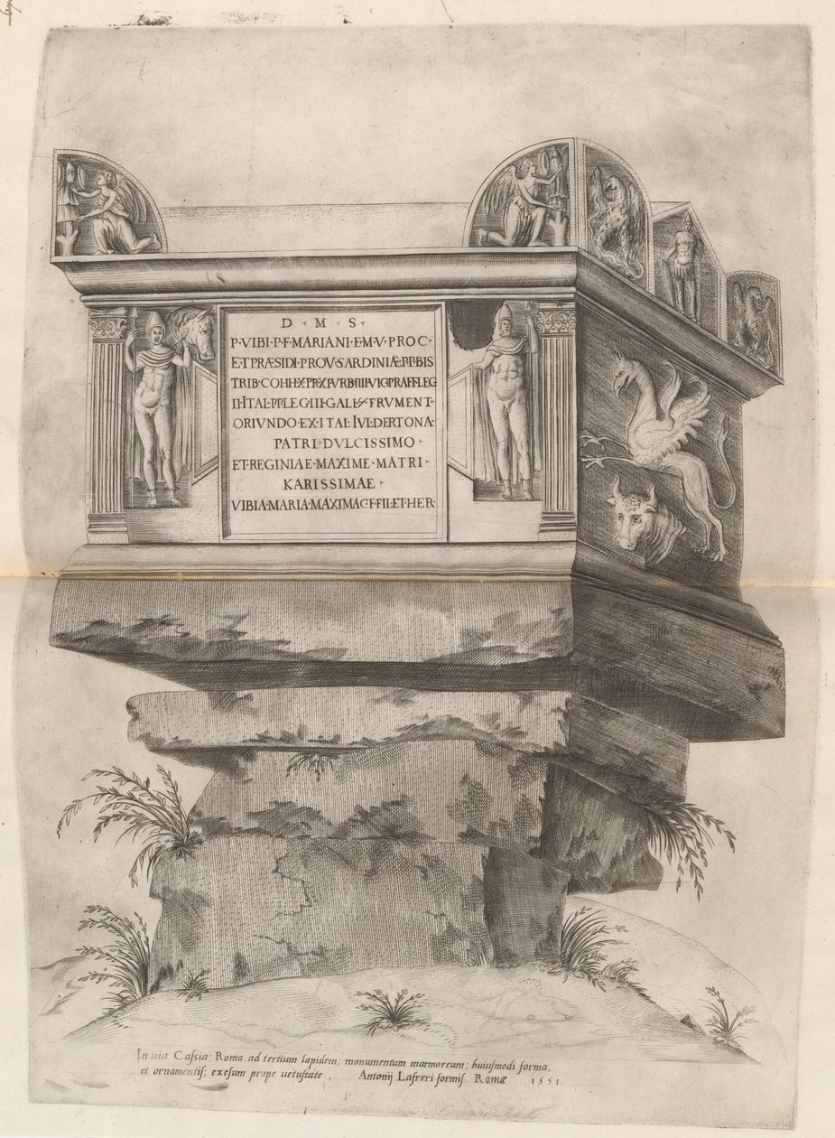 Tomba di Nerone da Italian 16th Century