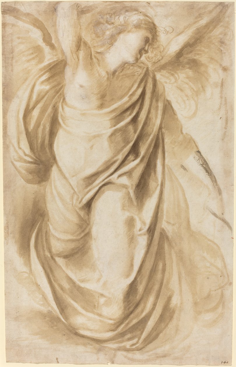 Un Angelo da Italian 17th Century