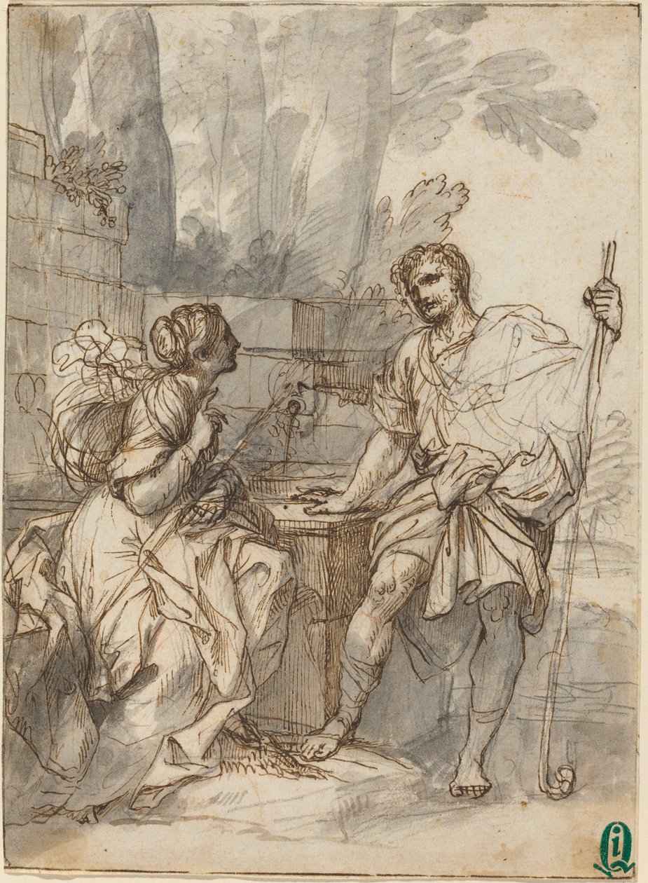 Scena Pastorale da Italian 18th Century