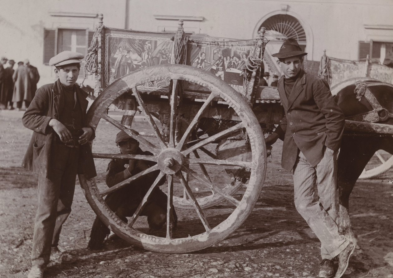 Carretto siciliano tipico, 1920 da Italian Photographer