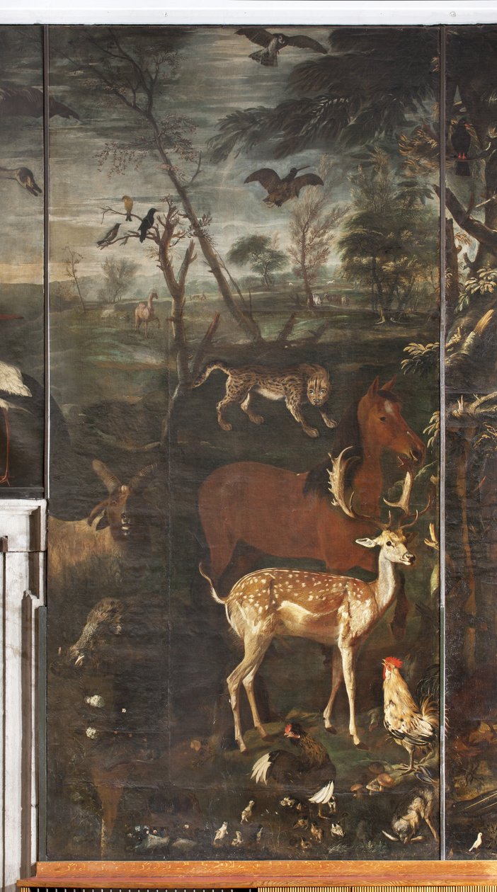 Animali, Mito di Orfeo (dettaglio) da Italian School