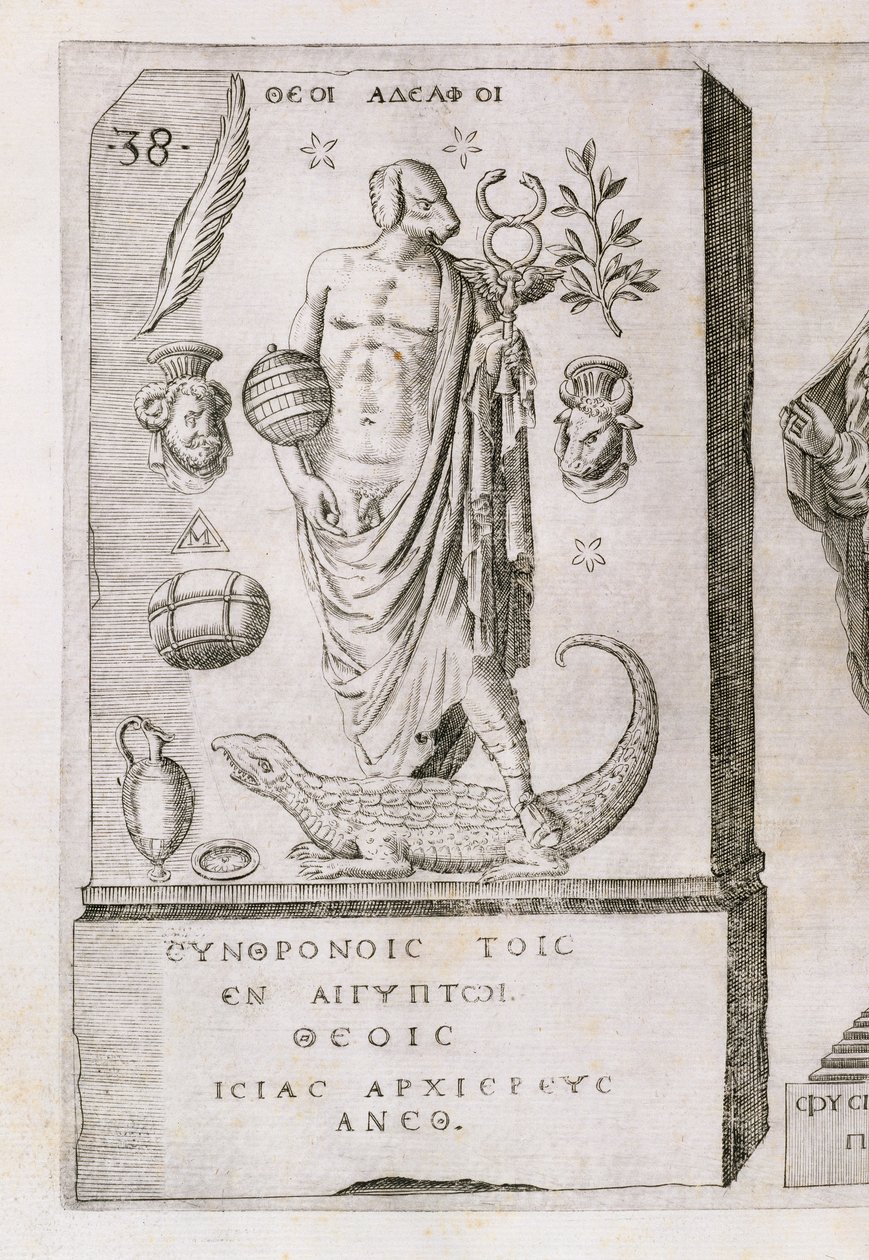 Apollo con testa di cane, 1589 da Italian School