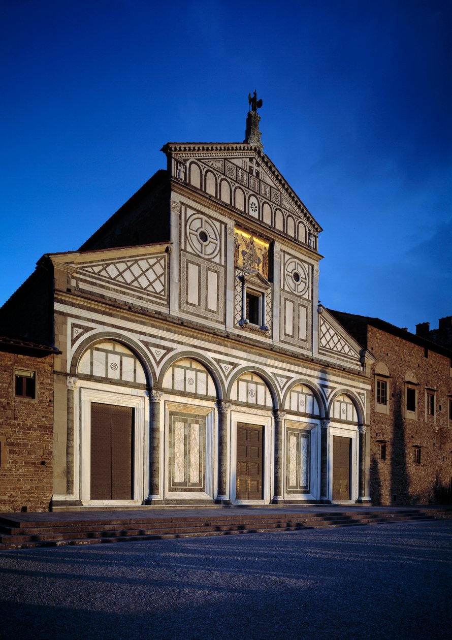 Facciata della chiesa da Italian School
