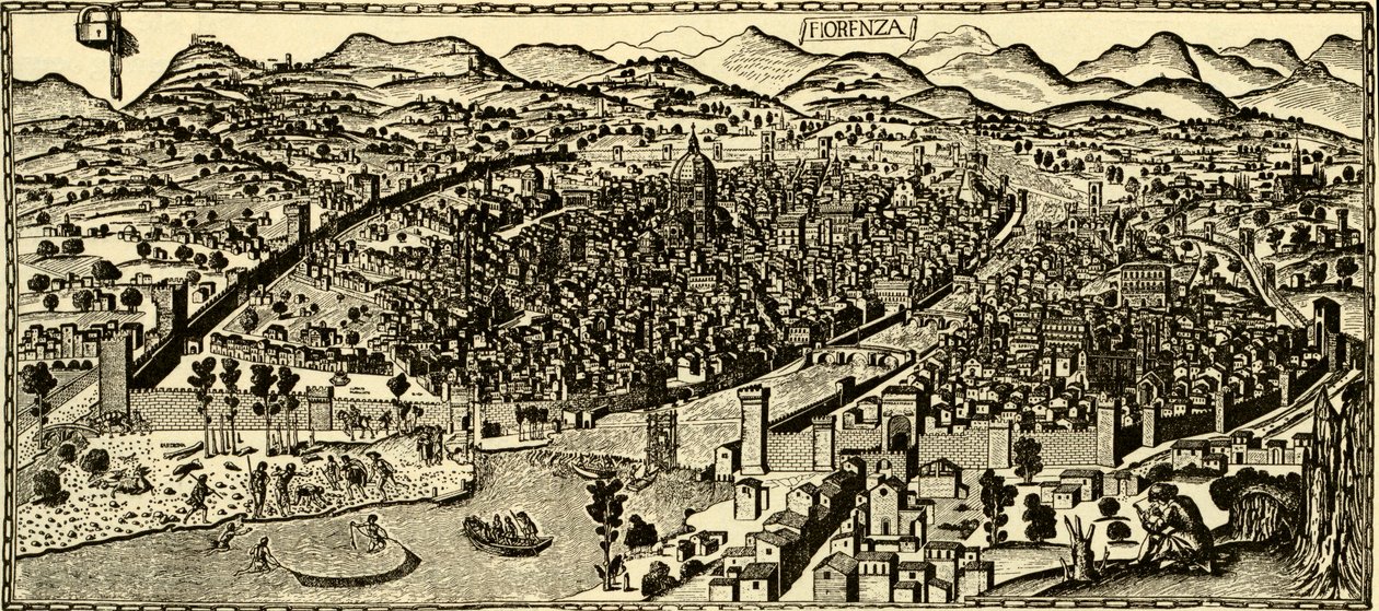 Firenze circa 1490 da Italian School