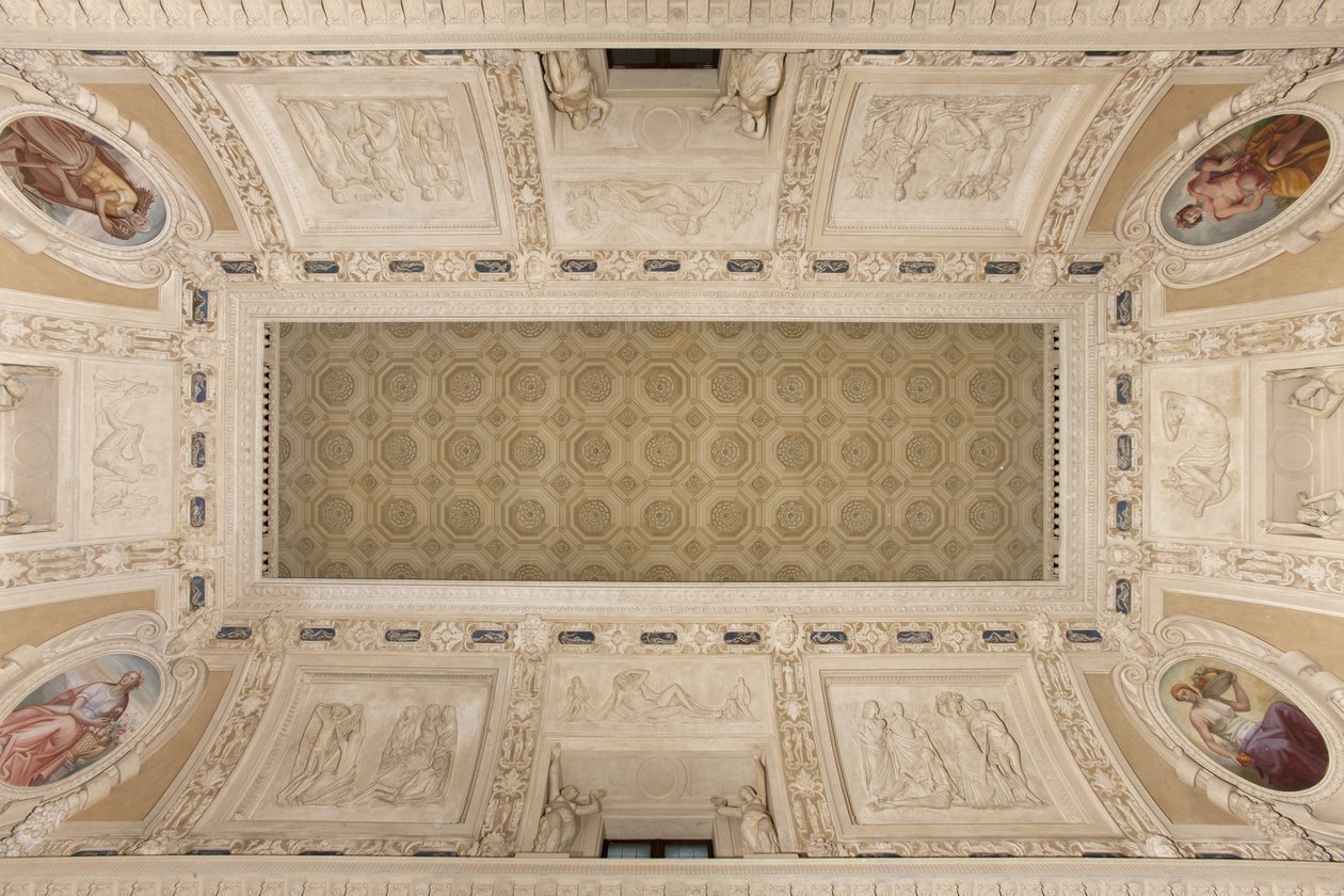 Quattro stagioni e soffitto da Italian School