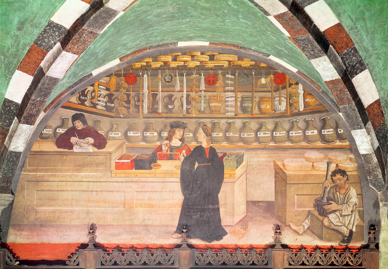 Interno di una farmacia da Italian School