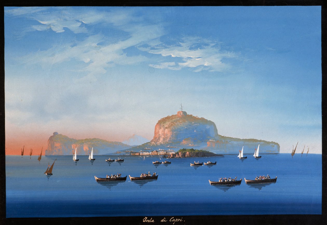 Isola di Capri da Italian School