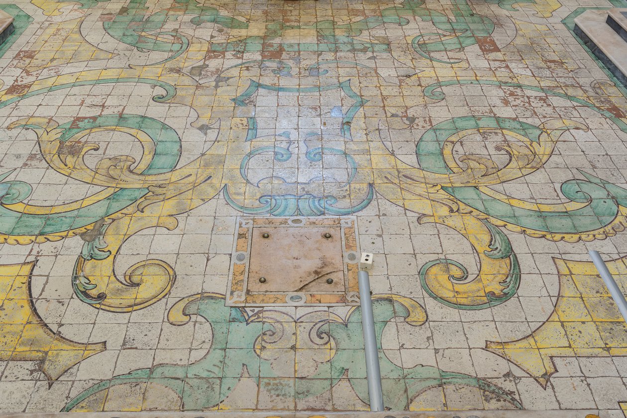 Pavimenti in maiolica da Italian School
