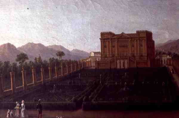 Dipinto della Villa da Italian School