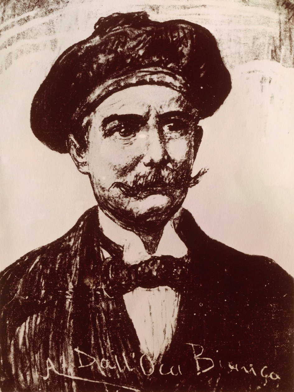 Ritratto di Emilio Salgari da Italian School