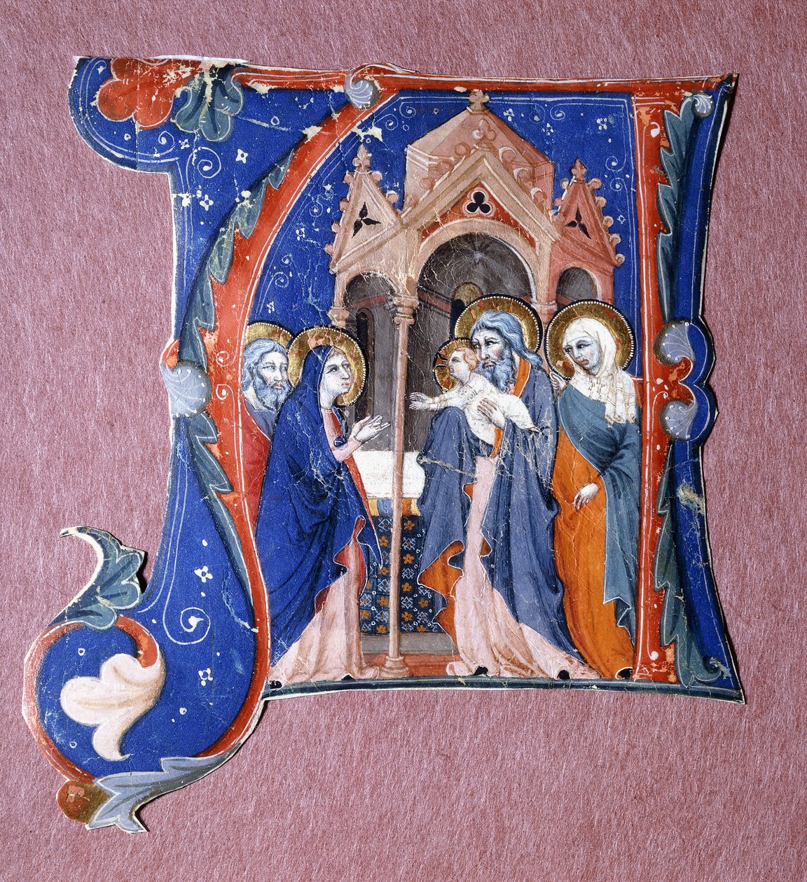 Presentazione di Cristo al tempio, c.1340 da Italian School