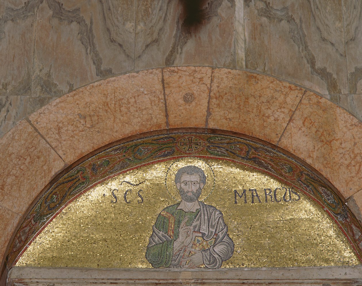 San Marco (mosaico) da Italian School