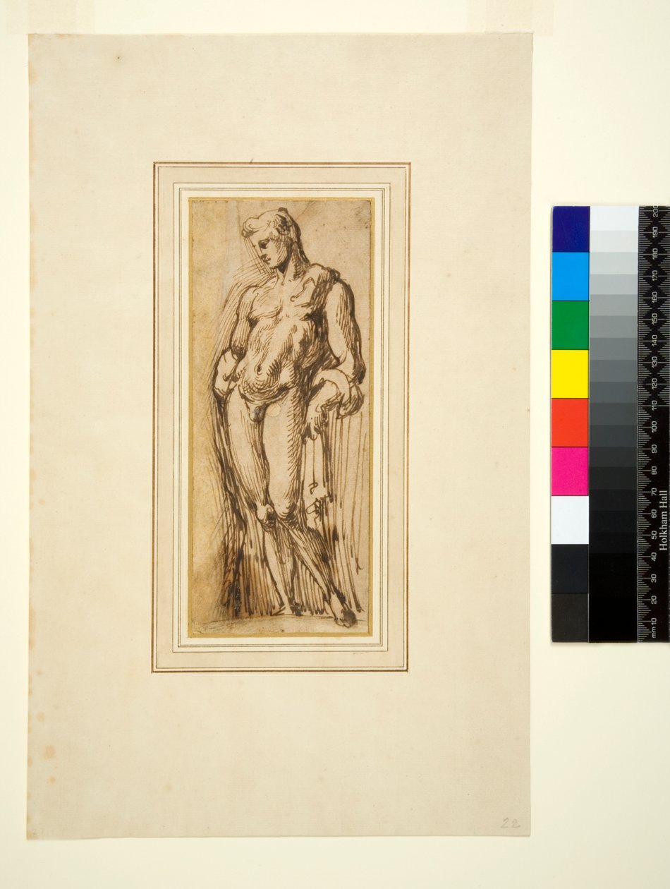 Studio di una statua antica da Italian School