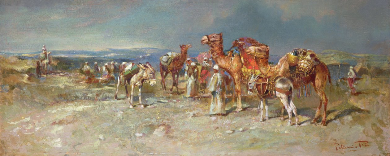 La carovana araba da Italian School