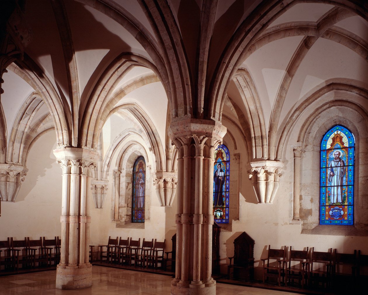 La sala capitolare da Italian School