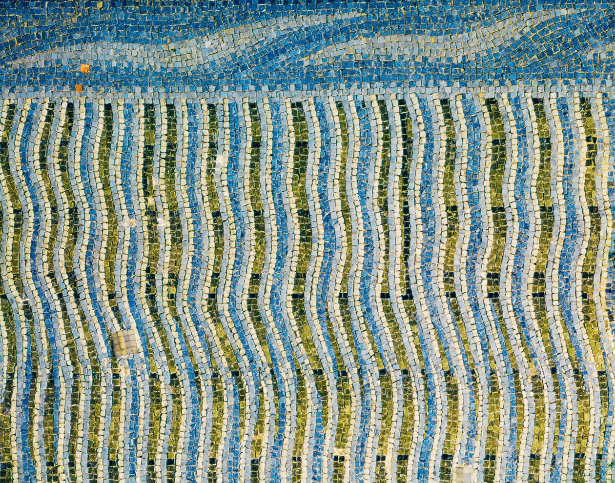 La grande pioggia ... (mosaico) da Italian School