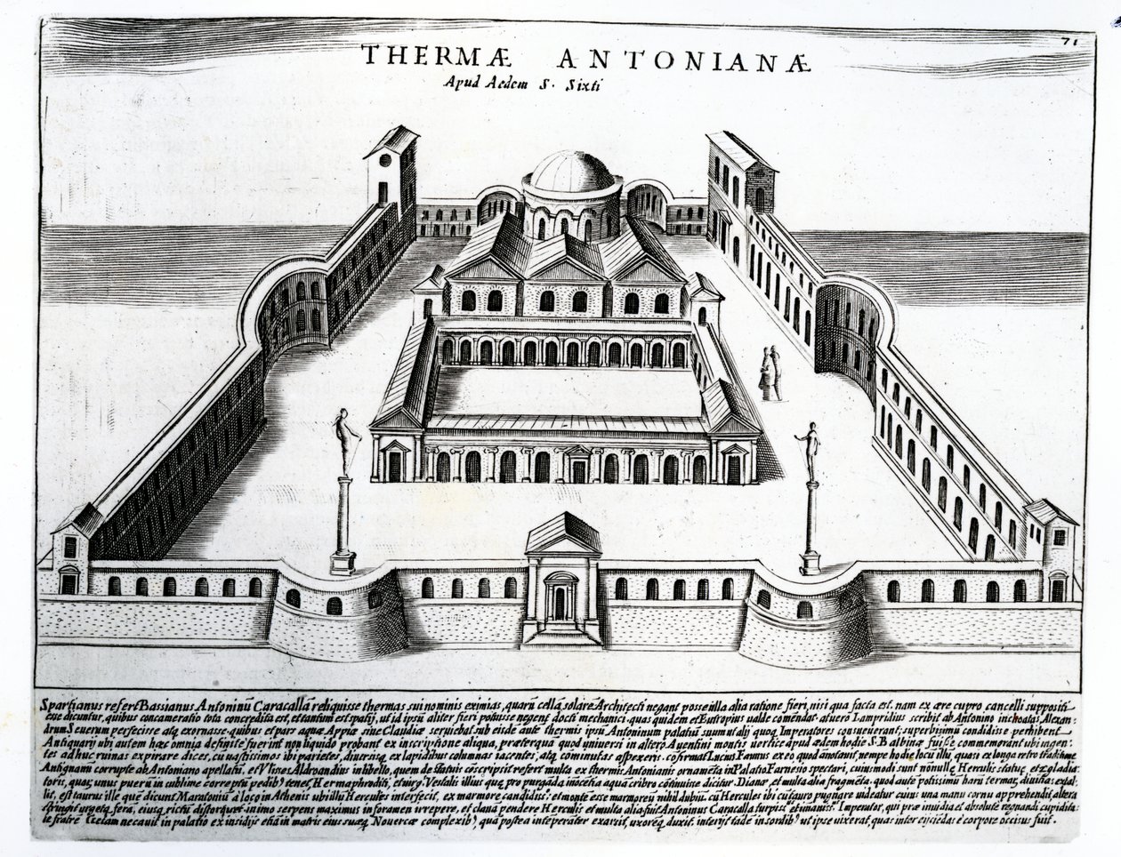 Terme Antoniniane da Italian School