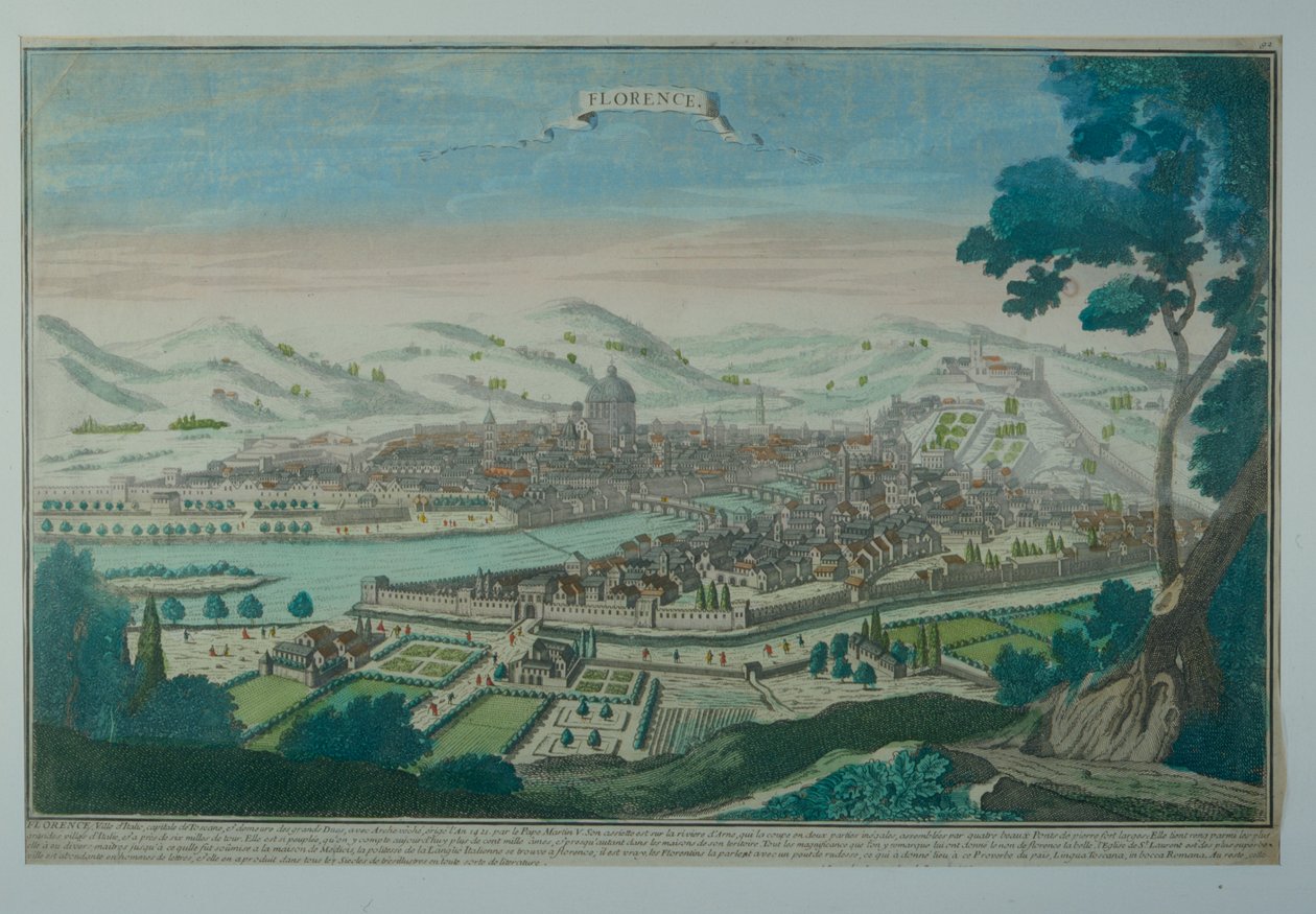 Vista di Firenze da Italian School