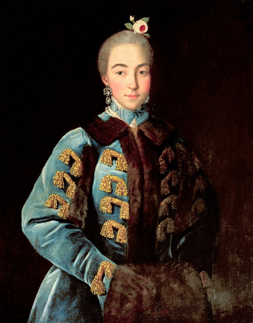 Ritratto della contessa Anna Sheremetyeva, c.1768 da Ivan Petrovich Argunov