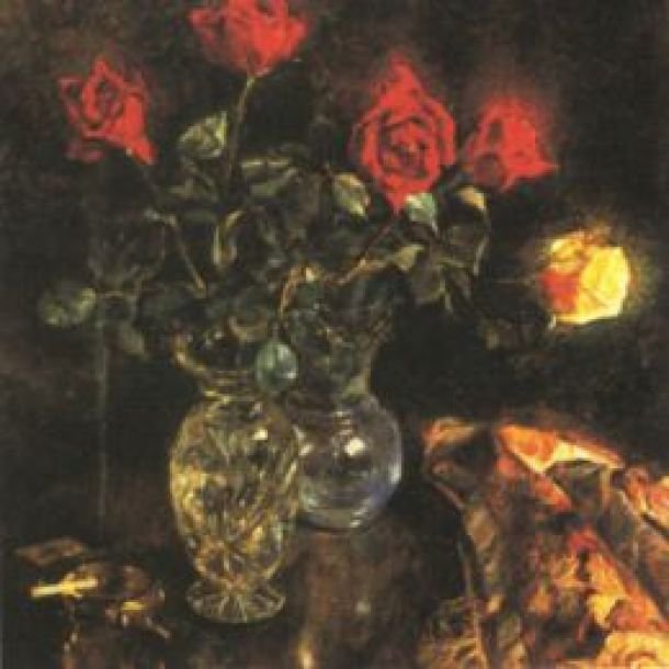 Due vasi con rose da Ivan Vavpotic