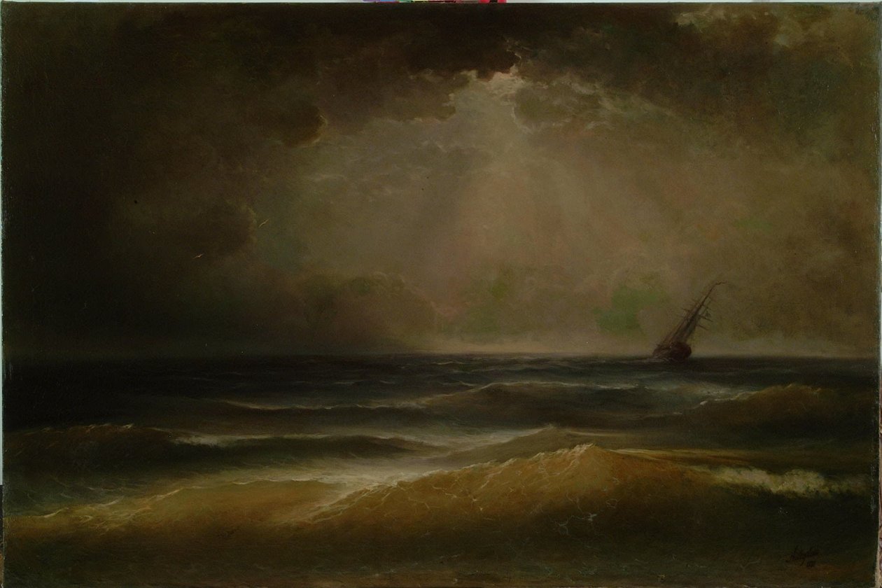 Tempesta da Ivan Aivazovsky