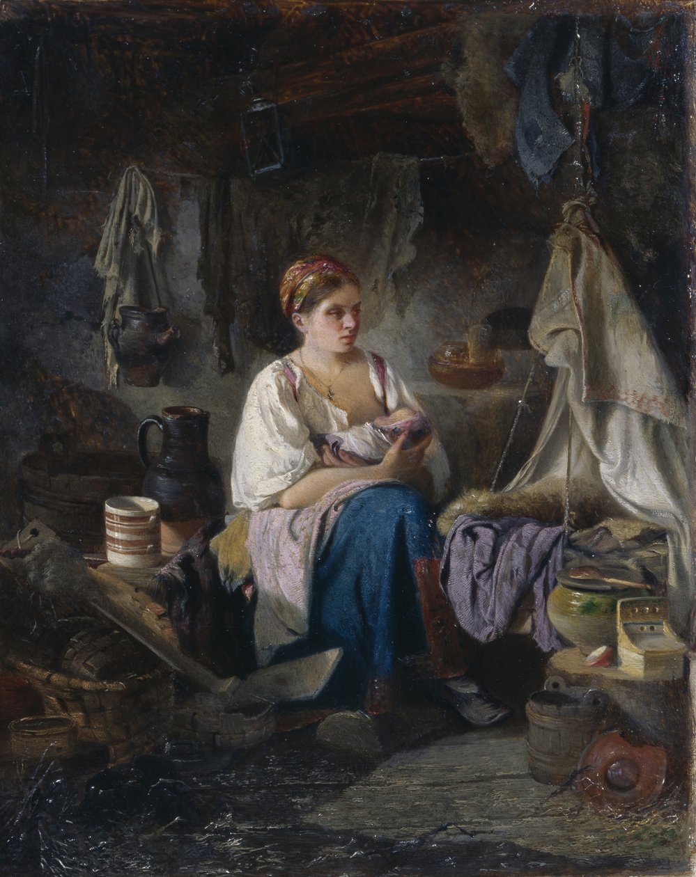 Giovane madre da Ivan Andreyevich Pelevin