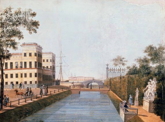 Veduta di San Pietroburgo, 1839 da Ivan Belonogov