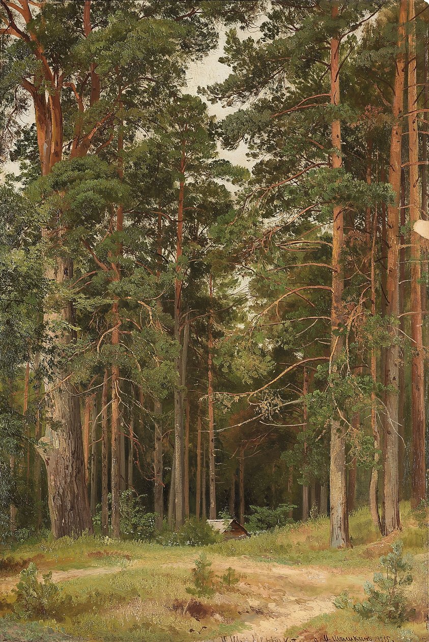 Una giornata estiva, Merikiul da Ivan Ivanovich Shishkin
