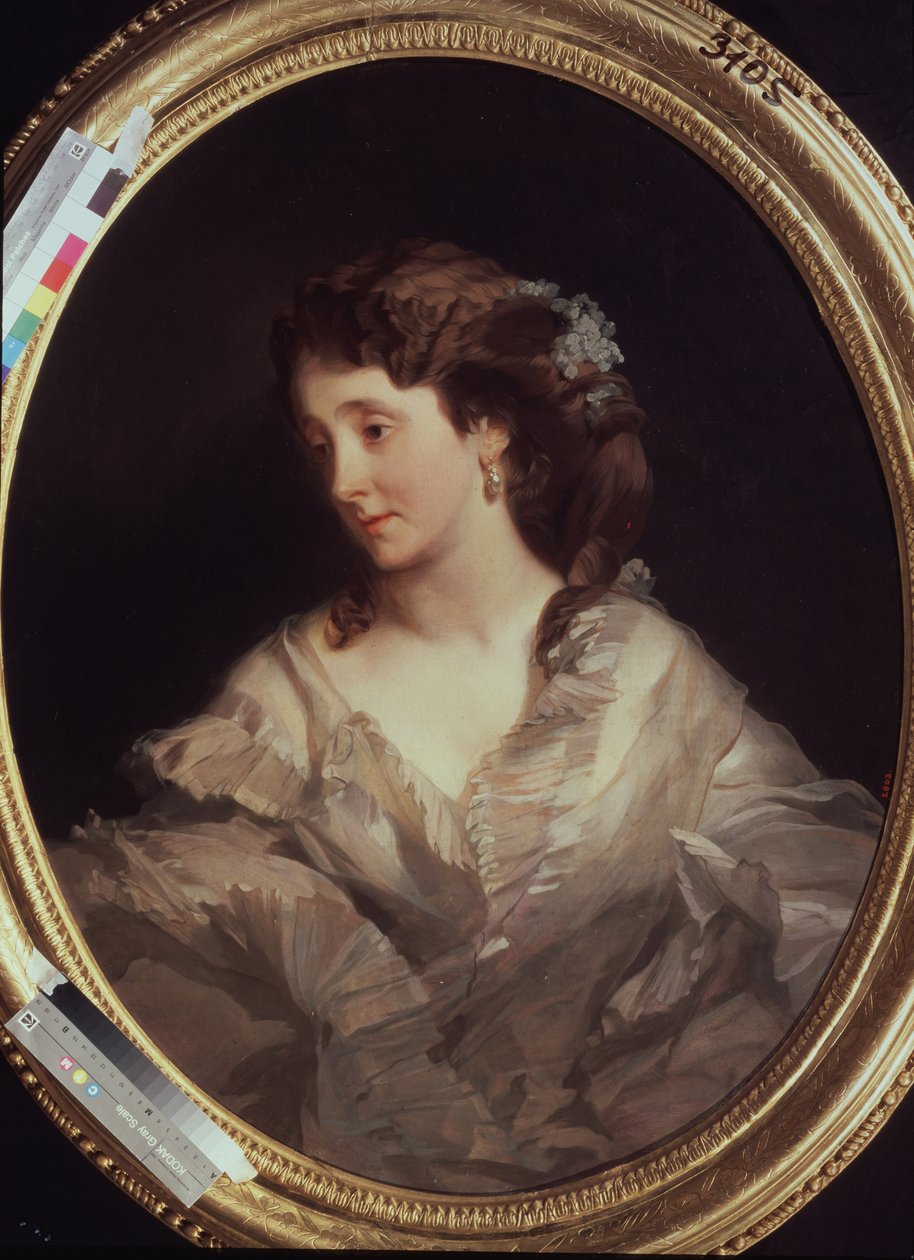 Ritratto di Alexandra Chelischeva, 1860s-1870s da Ivan Kosmich Makarov