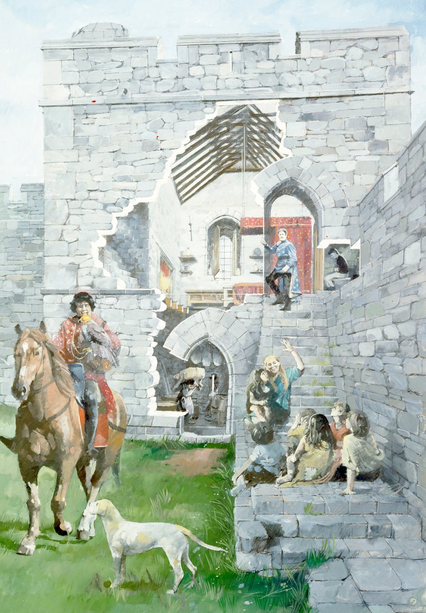 Castello di Pickering, XIII secolo da Ivan Lapper