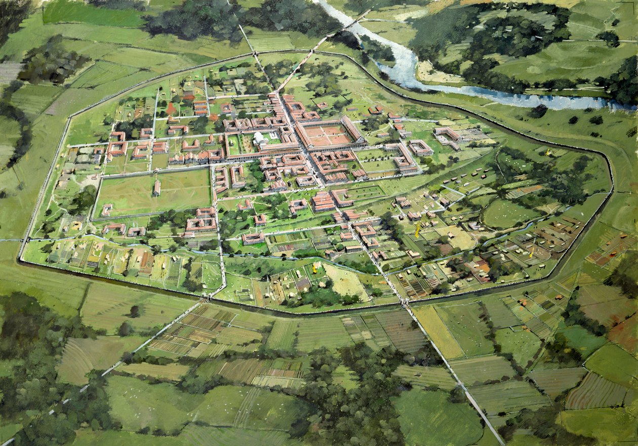 Città romana di Wroxeter da Ivan Lapper