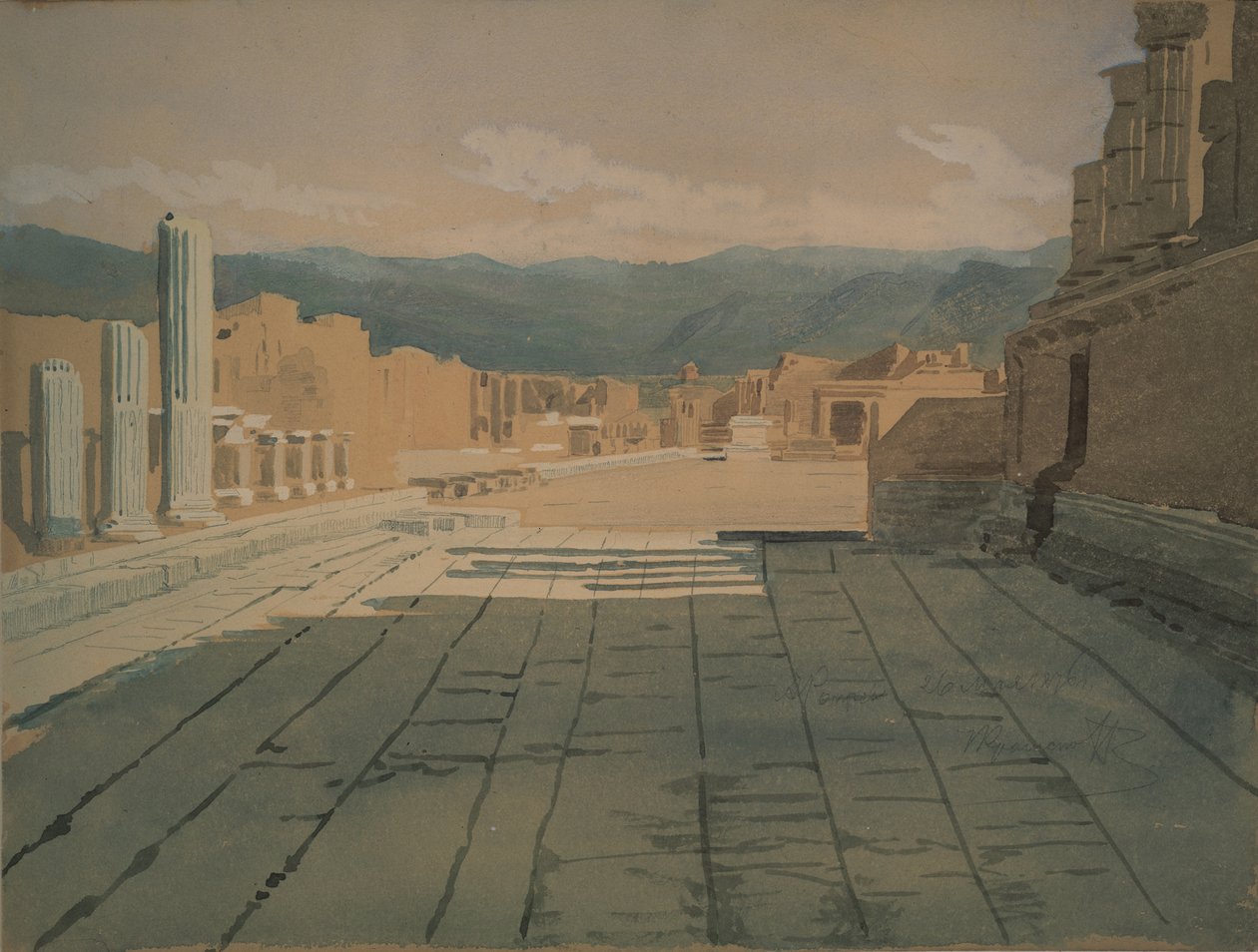 Pompei da Ivan Nikolaevich Kramskoy