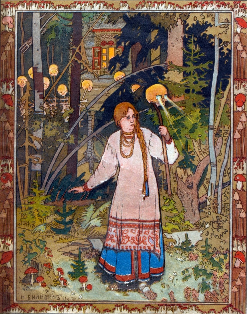 Vasilisa la Bella da Ivan Yakovlevich Bilibin