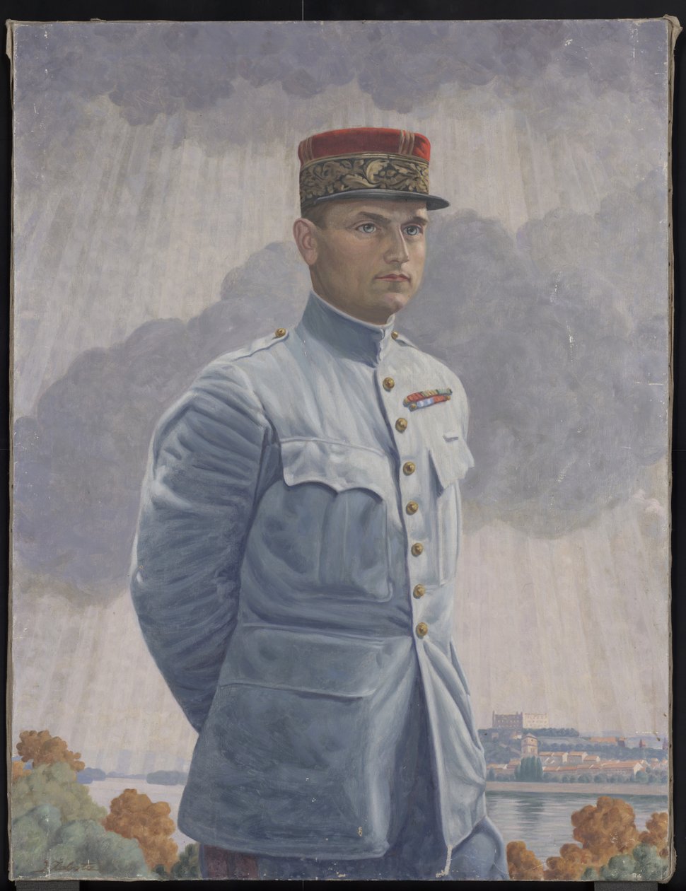 Ritratto di Milan Rastislav Štefánik da Ivan Zabota