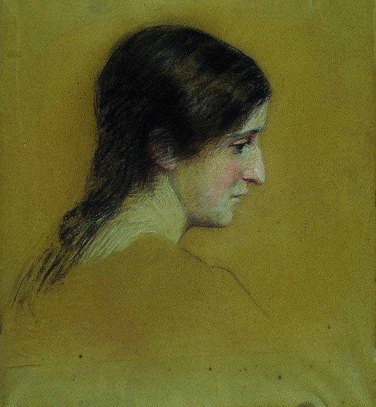 Ritratto di Elisabeth Heberlein da Ivana Kobilca