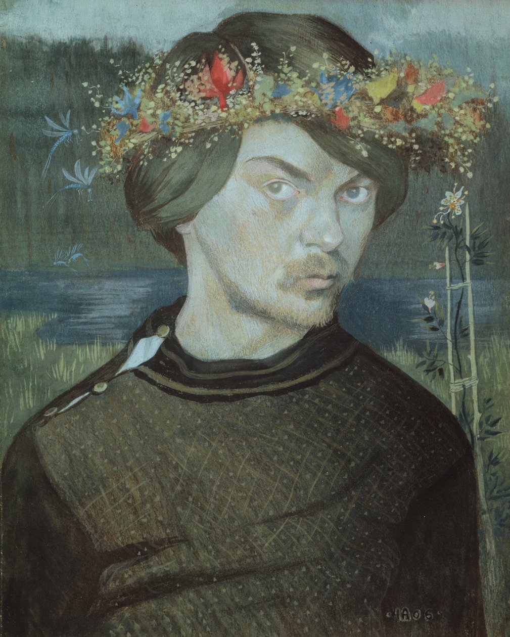 Autoritratto da Ivar Axel Henrick Arosenius