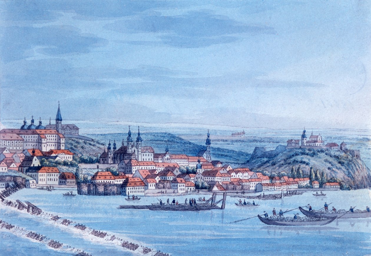 Veduta della Città Nuova, Praga da J. Rattay