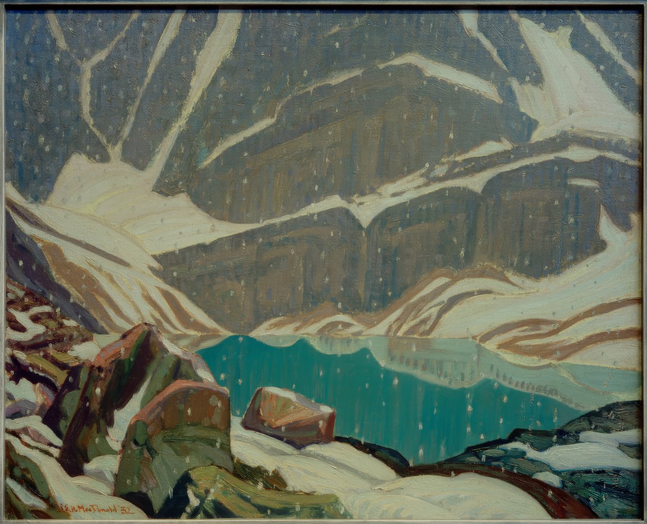 Solitudine montana (Lago Oesa) da J.E.H. MacDonald