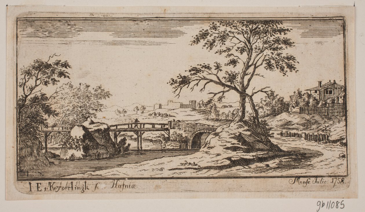 Paesaggio da J.E. Keyserlingk