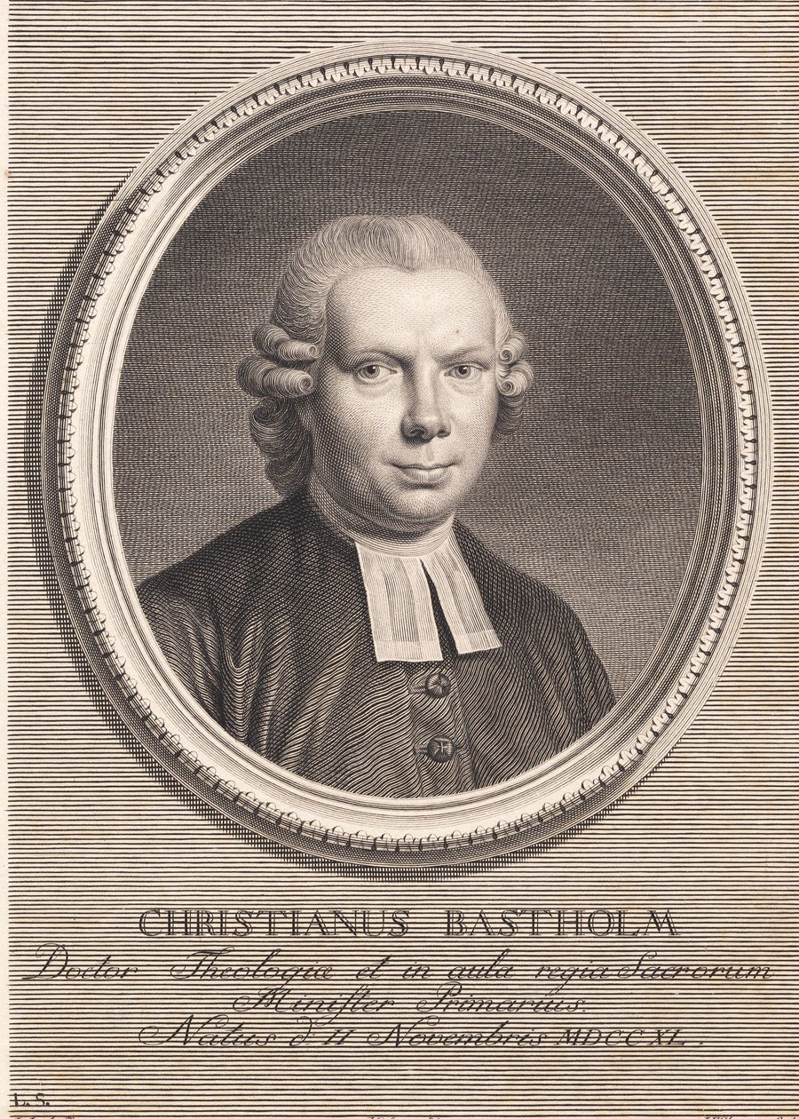 Kgl. confessore Christian Bastholm da J.F. Clemens