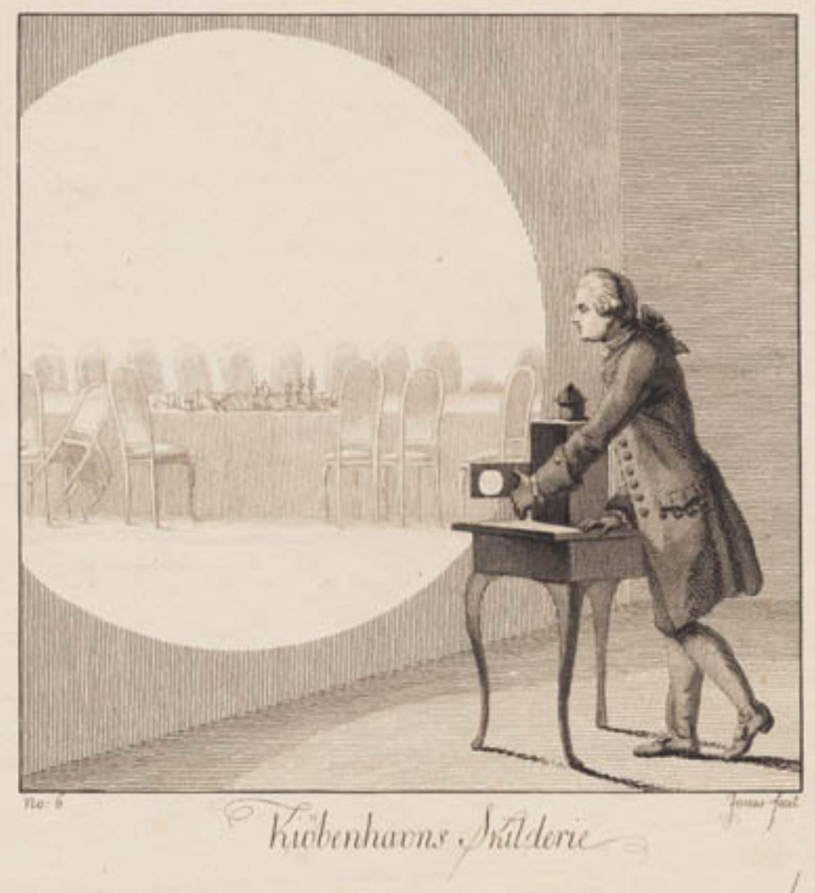 "Kiøbenhavns Skilderie", nr. 6 da J.F. Clemens