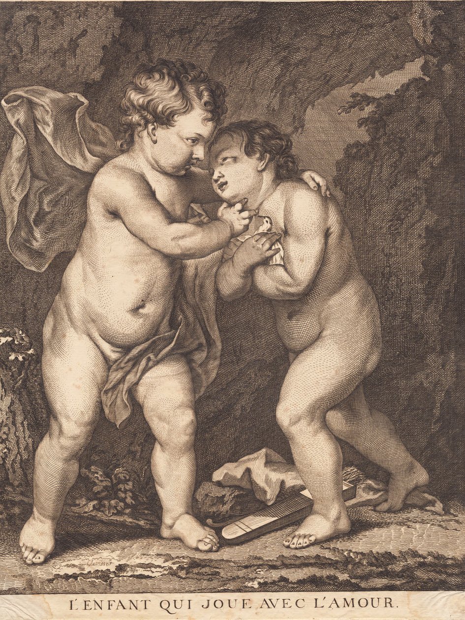Il bambino che gioca con l