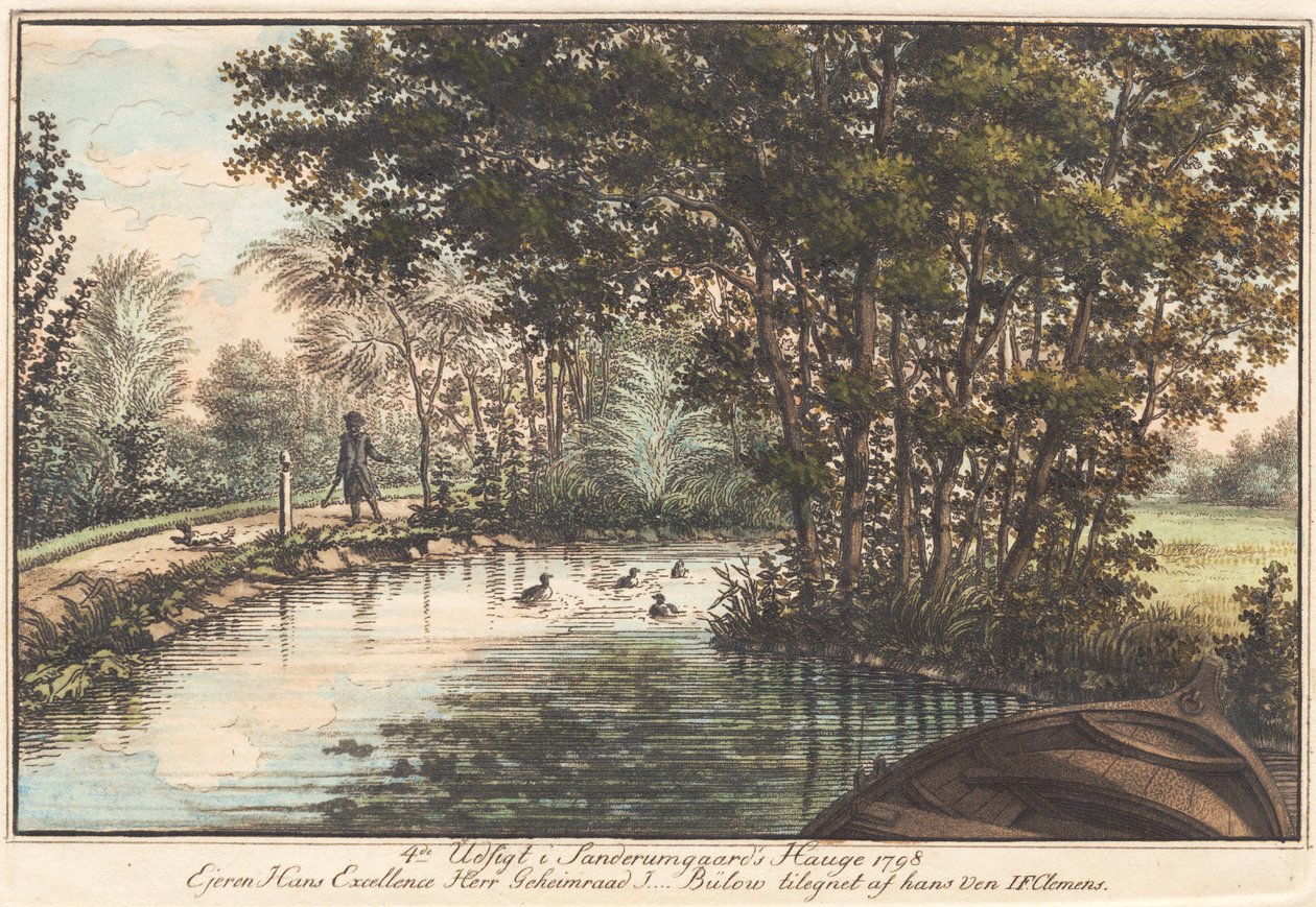 Giardino di Sanderumgaard 3 da J.F. Clemens